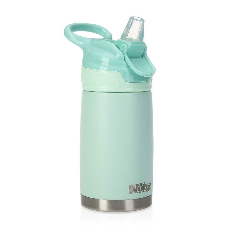 Photo 1 of water bottle ,Stainless Steel Travel Cup, 10 Oz, Aqua, Mint