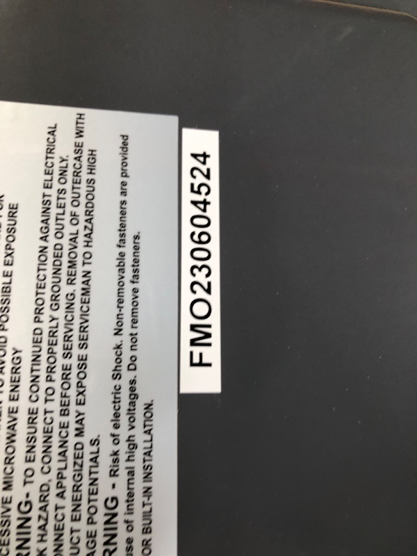 Photo 5 of **DAMAGED**Farberware Countertop Microwave 1.1 Cu. Ft. 1000-Watt Compact Microwave Oven with LED lighting, Child lock, and Easy Clean Interior, Stainless Steel Interior & Exterior