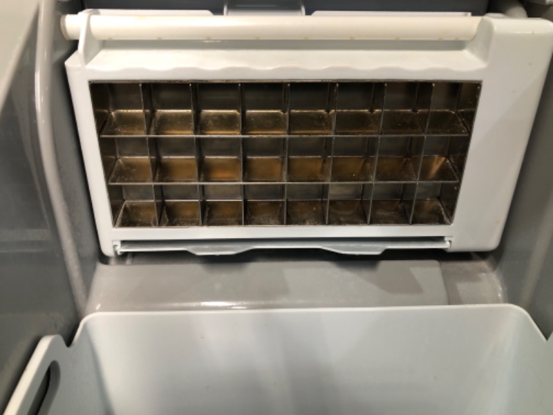 Photo 5 of **DAMAGED**FRIGIDAIRE EFIC452-SS 40 Lbs Extra Large Clear Maker, Stainless Steel, Makes Square Ice