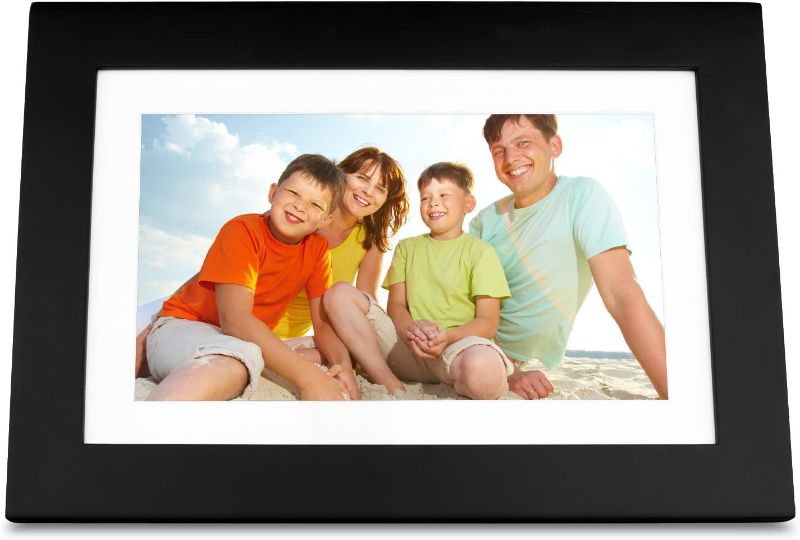 Photo 1 of  10.1-Inch Digital Photo Frame Features High Resolution 1024x600 (Black)