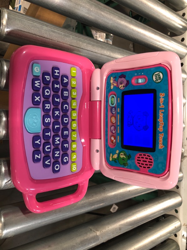 Photo 3 of LeapFrog 2-in-1 LeapTop Touch, Pink Pink Standard Packaging