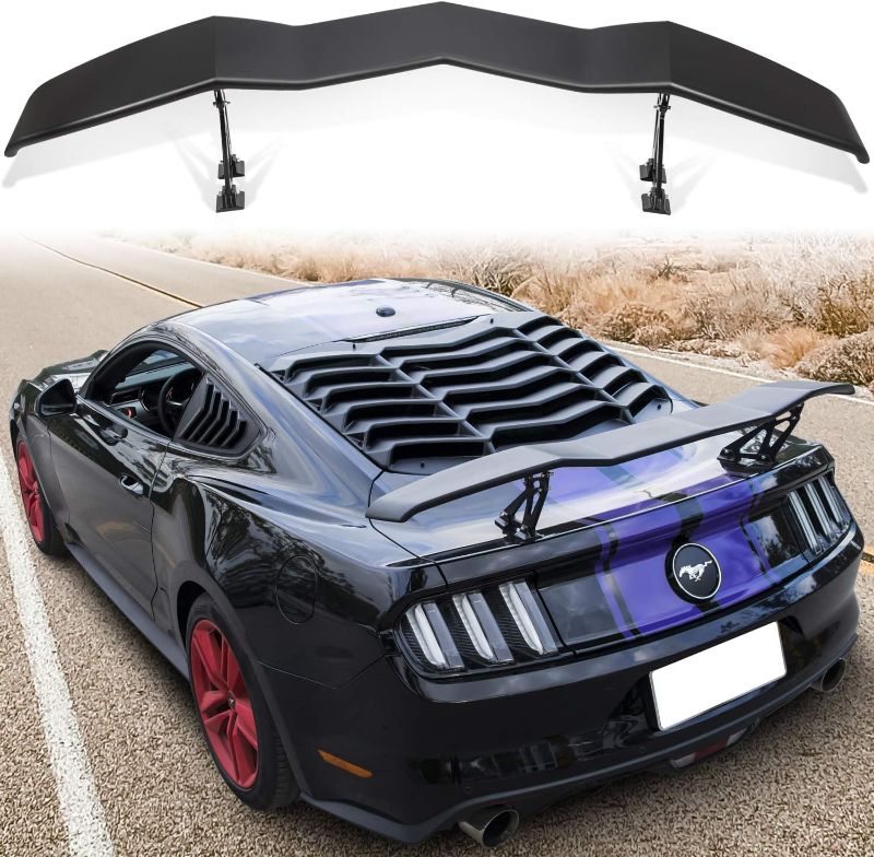 Photo 3 of 
E-cowlboy Trunk Wing Spoiler Universal for Ford Mustang Chevy Camaro Dodge Charger 