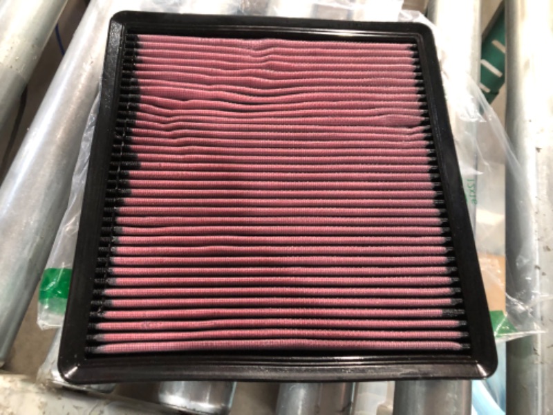 Photo 2 of K&N Engine Air Filter: Increase Power & Towing, Washable Replacement Air Filter: Compatible 2007-2021 Ford/Lincoln Truck/SUV 