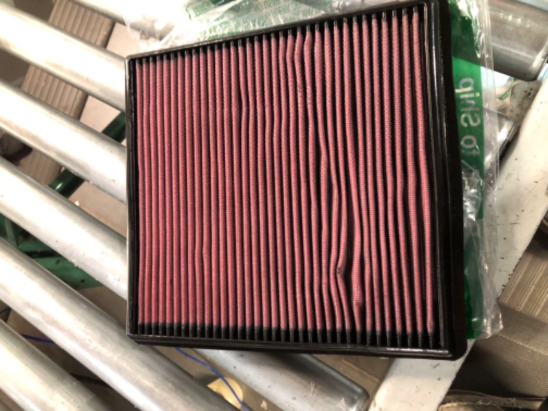 Photo 3 of K&N Engine Air Filter: Increase Power & Towing, Washable Replacement Air Filter: Compatible 2007-2021 Ford/Lincoln Truck/SUV 