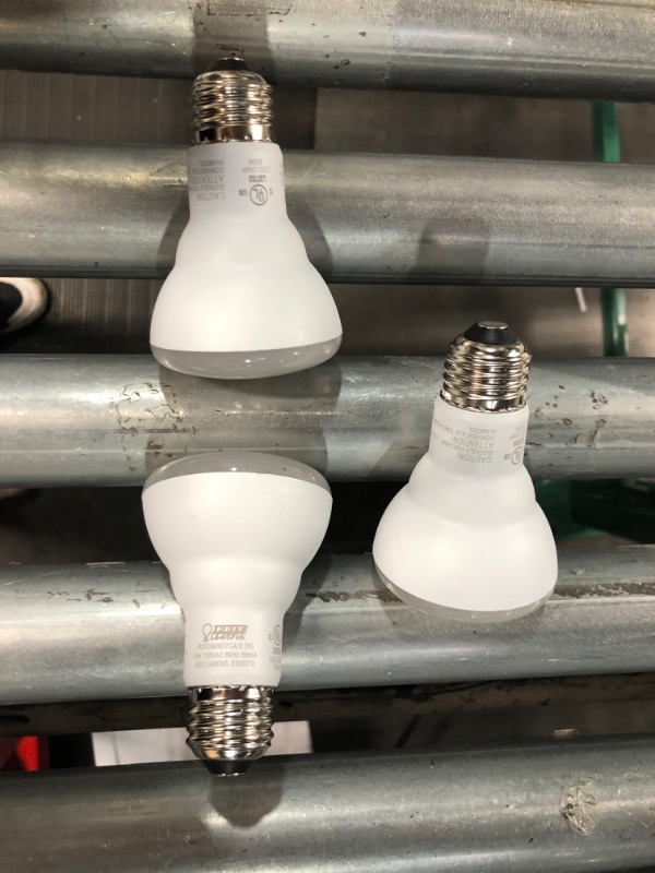 Photo 2 of (6-Pack) Feit LED Dimmable R20 Soft White High Performance Light Bulb, 450-Lumen, 2700K, 45-Watt Equivalent, E26 Base, CRI 90+ (Soft White)