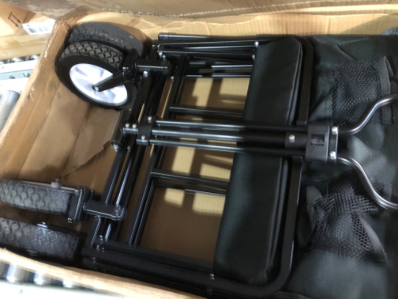 Photo 1 of **PARTS ONLY** MacSports WTCX-100 Mac Sports Extended Wagon Bag & Storage, Long, Black Black Wagon