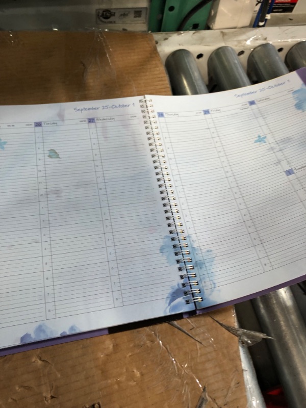 Photo 2 of AT-A-GLANCE 2023 Weekly & Monthly Planner, 8-1/2" x 11", Large, Beautiful Day, Lavender (938P-905) Beautiful Day 2023 Old Edition