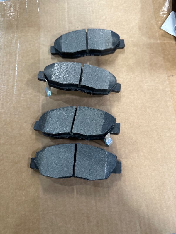 Photo 2 of BOSCH BE465A Blue Ceramic Disc Brake Pad Set - Compatible With Select Acura EL; Honda Civic; FRONT