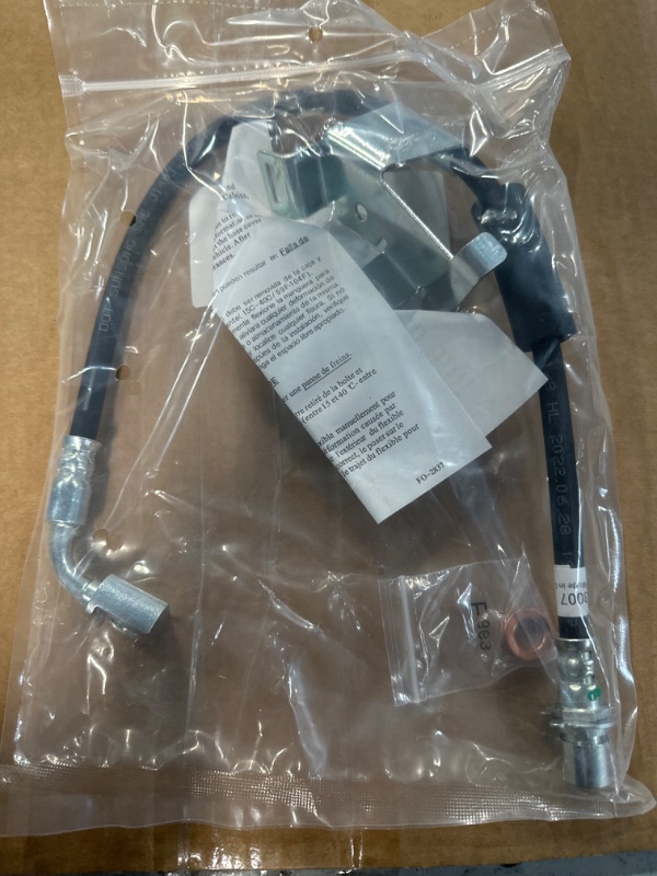 Photo 2 of ACDelco Professional 18J4625 Front Passenger Side Hydraulic Brake Hose Assembly