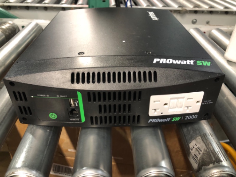 Photo 4 of (USED AND FOR PARTS ONLY NON FUNCTIONAL)  Xantrex PROwatt SW2000 - True Sine Wave Inverter