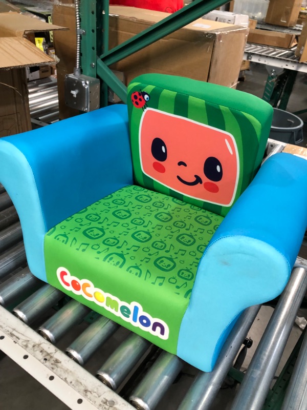 Photo 2 of Delta Children Upholstered Chair, CoComelon