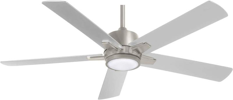 Photo 1 of MinkaAire Stout 5 Blade 54" Indoor LED Ceiling Fan with Remote Control Included