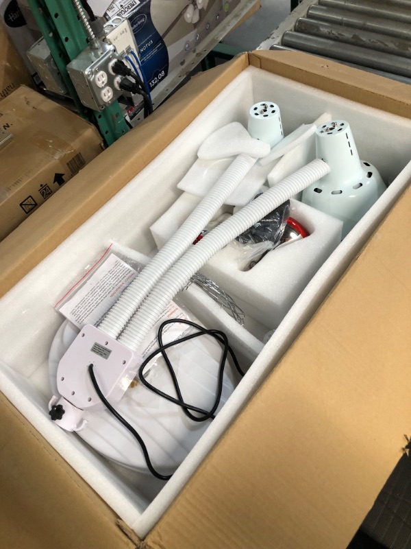Photo 1 of **PARTS ONLY, NON-FUNCTIONAL** Serfory Infrared lamp, Near Infrared Heat Lamps Device with 2 Head 275W Near Infrared Light Therapy for Pain Relief and Recovery
