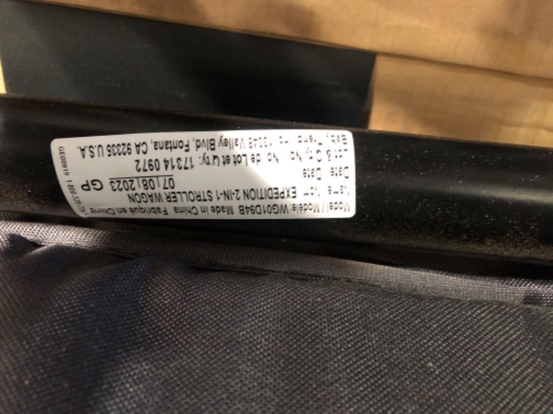 Photo 2 of Baby Trend Expedition Stroller Wagon Liberty Midnight