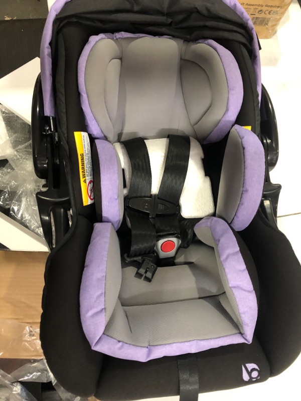 Photo 1 of Baby Trend Secure Snap Tech 35 Infant Car Seat, Lavender Ice 16.5x16.25x28.5 Inch (Pack of 1)