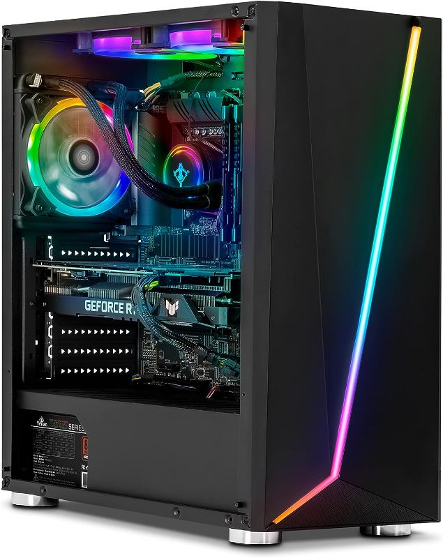 Photo 1 of 
YEYIAN Kunai X13 Gaming PC Intel 13th Gen i5 13600KF Desktop Computers,Nvidia Geforce RTX 3070 8 GB, 16GB DDR5 4800Mhz,1TB NVMe SSD,VR Ready,WiFi