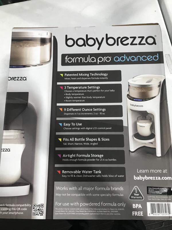 Photo 1 of New and Improved Baby Brezza Formula Pro Advanced Formula Dispenser Machine