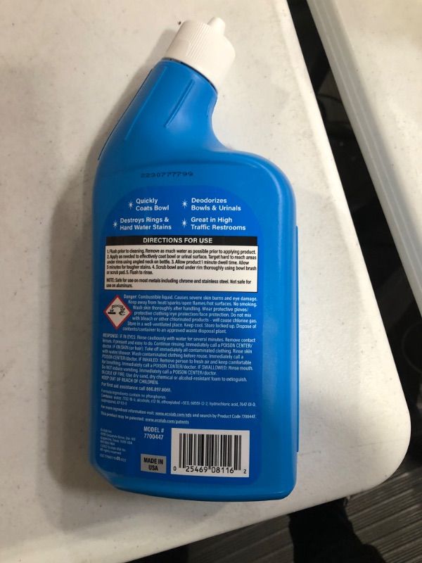 Photo 3 of 32 fl. oz. Acidic Toilet Bowl Cleaner