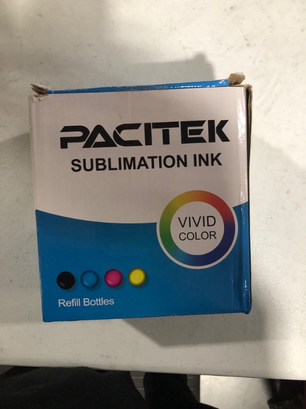 Photo 2 of CoYlBod 6 Colors Sublimation Ink Refillable for EcoTank ET-8550 ET-8500 Wide-Format Supertank Printers (6x70ML,BK/PK/C/M/Y/GY)