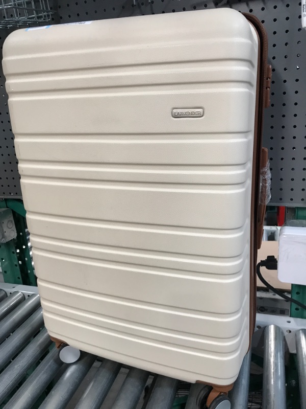 Photo 1 of 28' suitcase / luggage (cream color)