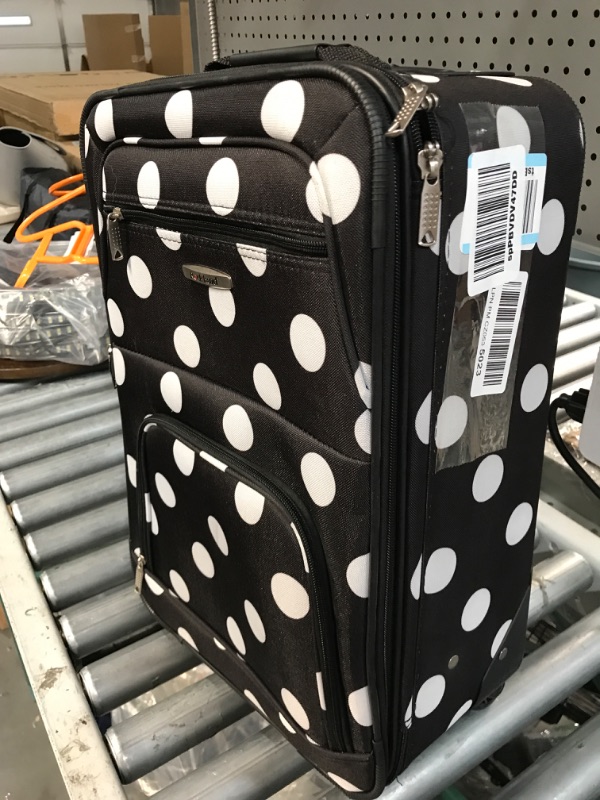 Photo 1 of * used item * no packaging *
20" SUITCASE/LUGGAGE polka dot