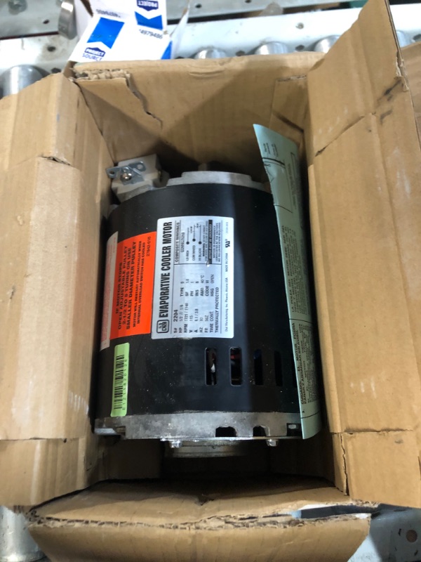 Photo 3 of [PARTS ONLY] Dial 2-Speed 1/2 HP 115- Volt Permanently Lubricated Evaporative Cooler Motor