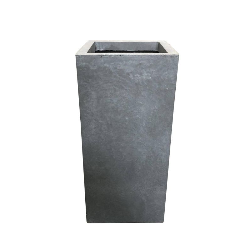 Photo 1 of * used item *
Rosemead Home & Garden, Inc. 9 Wide Rectangular Kante Lightweight Modern Tall Outdoor Decorative Planter Slate Gray
