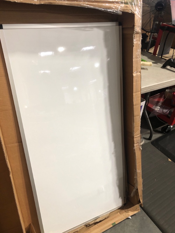 Photo 5 of * used and damaged * see all images *
VIZ-PRO Magnetic Dry Erase Board, 48 X 24 Inches, Silver Aluminium Frame