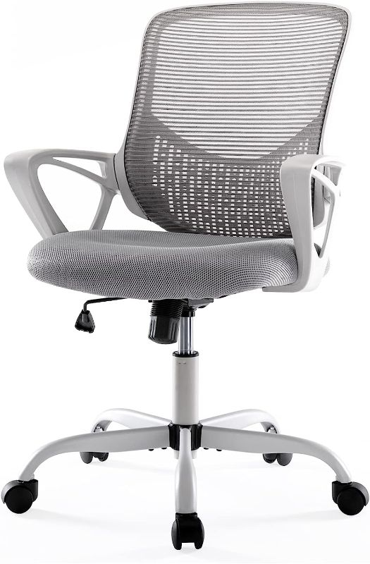 Photo 1 of *ALREADY ASSEMBLED*Office Chair Ergonomic Computer Chair with Armrest Grey