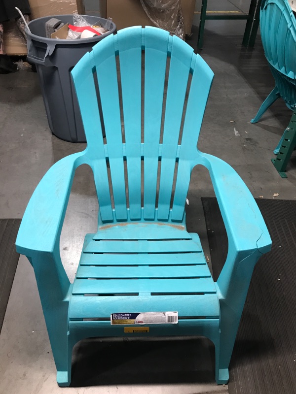 Photo 2 of * damaged arm rest *
RealComfort Teal Adirondack Chair