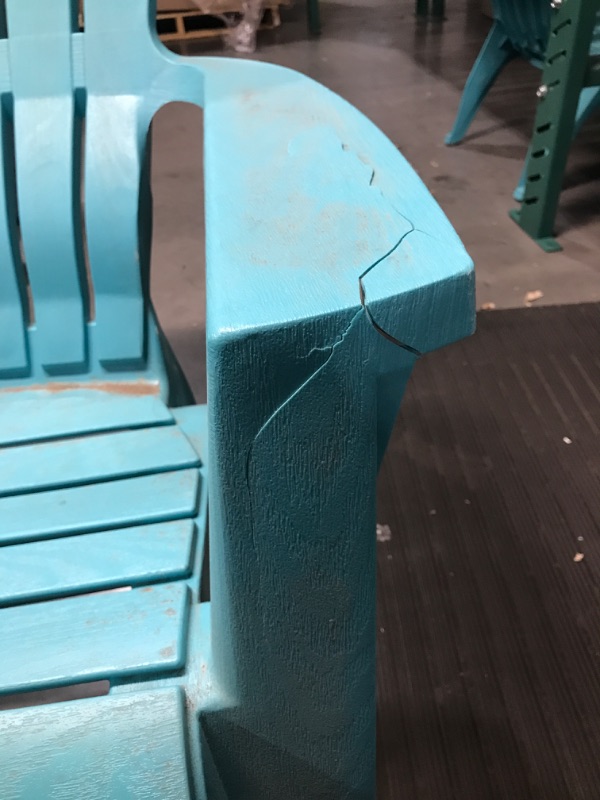 Photo 4 of * damaged arm rest *
RealComfort Teal Adirondack Chair