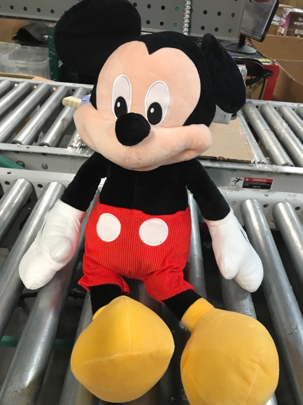 Photo 2 of Disney Junior Mickey Mouse Jumbo 25-inch Plush Mickey Mouse, by Just Play