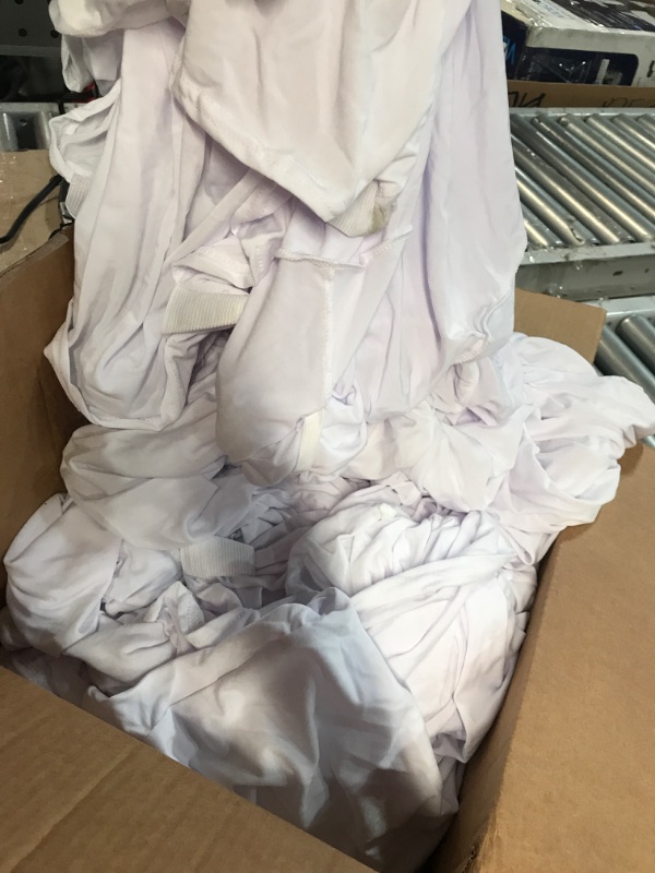 Photo 2 of *USED* complete white sheet sets. sizes unknown