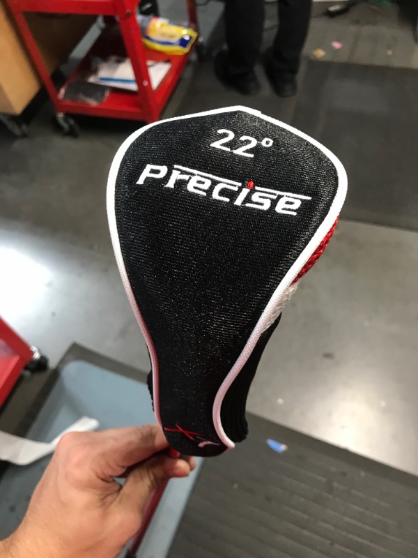 Photo 5 of **STOCK PHOTO FOR REFERENCE*
precise junior golf club 22 hybrid with club protector sleeve