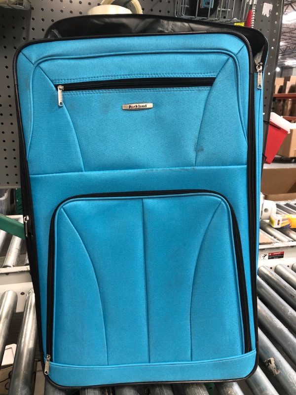 Photo 2 of 28" suitcase electric blue