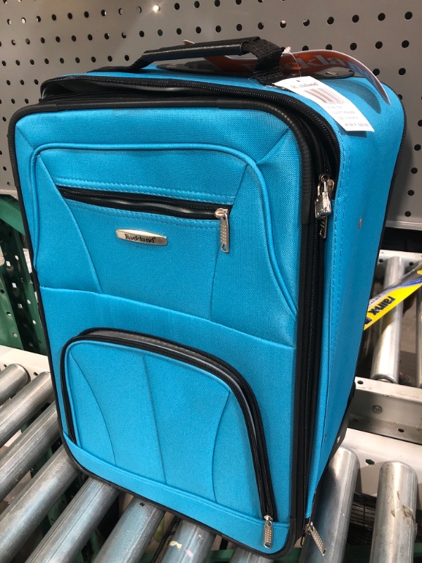 Photo 1 of 20" suitcase electric blue