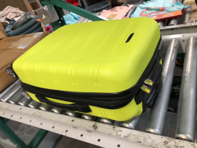 Photo 2 of 20" luggage/suitcase lime green