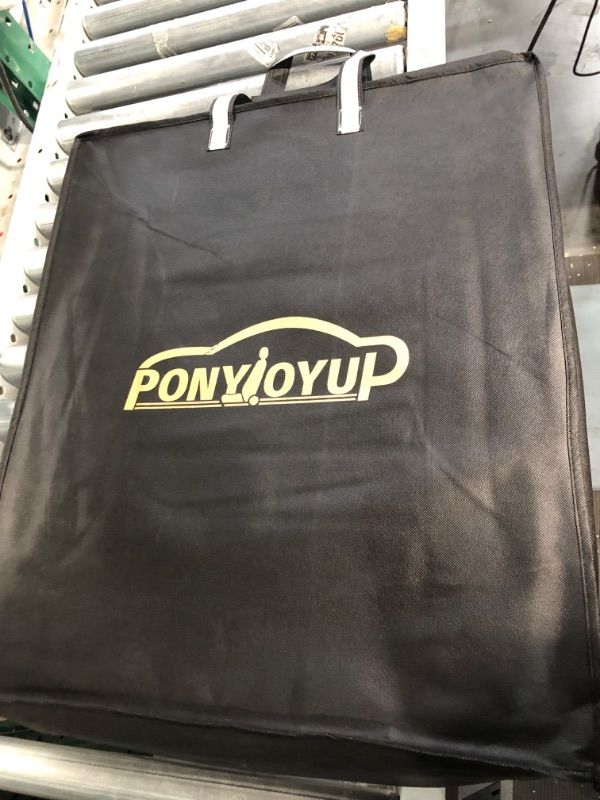 Photo 1 of PONYJOYUP Leather Seat Covers Front Pair-Gray
