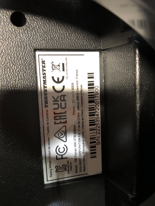 Photo 1 of THRUSTMASTER T80 Ferrari with NRL Wheel Stand 