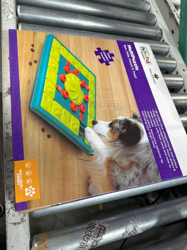 Photo 2 of  Treat Puzzle Game for Dog Toys Level 4 (Expert) Multipuzzle