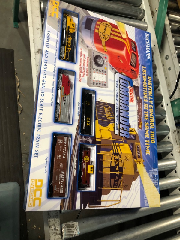 Photo 2 of ***Parts Only***Bachmann Trains - Digital Commander DCC Equipped Ready To Run Electric Train Set - HO Scale
