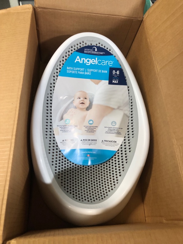 Photo 4 of Angelcare Baby Bath Support (Grey) | Ideal for Babies Less than 6 Months Old