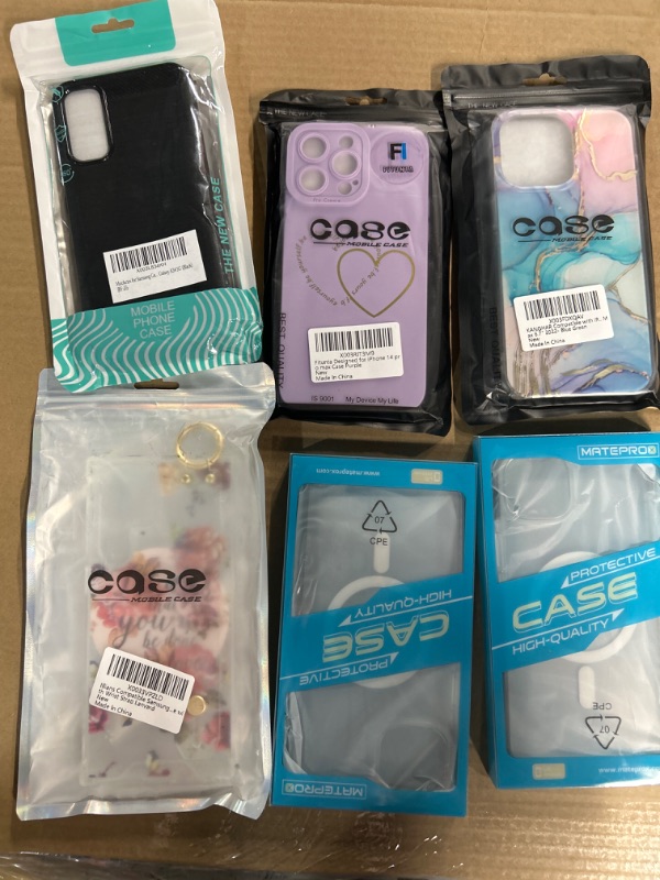 Photo 1 of **NON-REFUNDABLE, MISCELLANEOUS PHONE CASES BUNDLE**