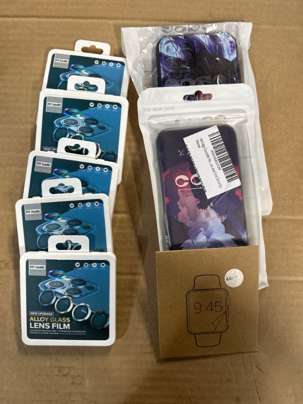 Photo 1 of **NON-REFUNDABLE, MISCELLANEOUS PHONE CASES/SCREEN PROTECTORS BUNDLE**
