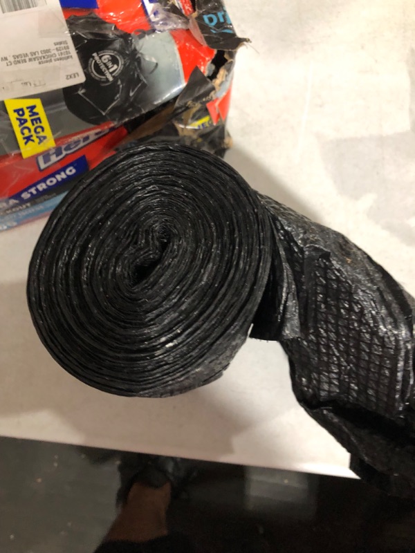 Photo 1 of *SEE NOTES*
Hefty Ultra Strong Tall Kitchen Trash Bags, Blackout, 13 Gallon, 80 Count (Pack of 1)