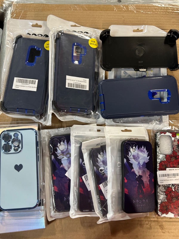 Photo 1 of **NON-REFUNDABLE, MISCELLANEOUS PHONE CASE BUNDLE**