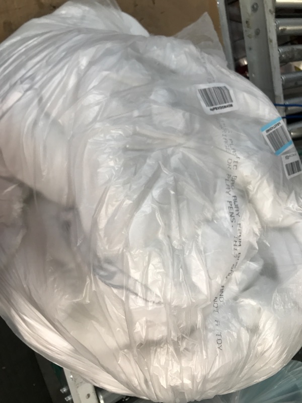 Photo 2 of Utopia Bedding Down Alternative Comforter (King, White) - All Season Comforter - Plush Siliconized Fiberfill Duvet Insert - Box Stitched White King