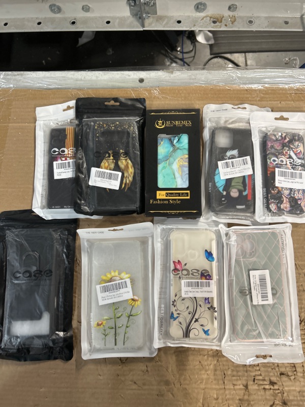 Photo 1 of **NON-REFUNDABLE, MISCELLANEOUS PHONE CASE BUNDLE**
