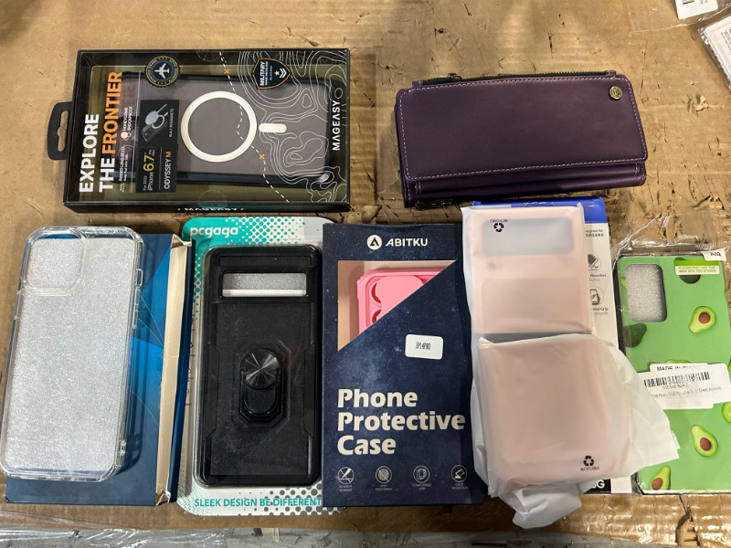 Photo 1 of **NON-REFUNDABLE, MISCELLANEOUS PHONE CASE BUNDLE**
