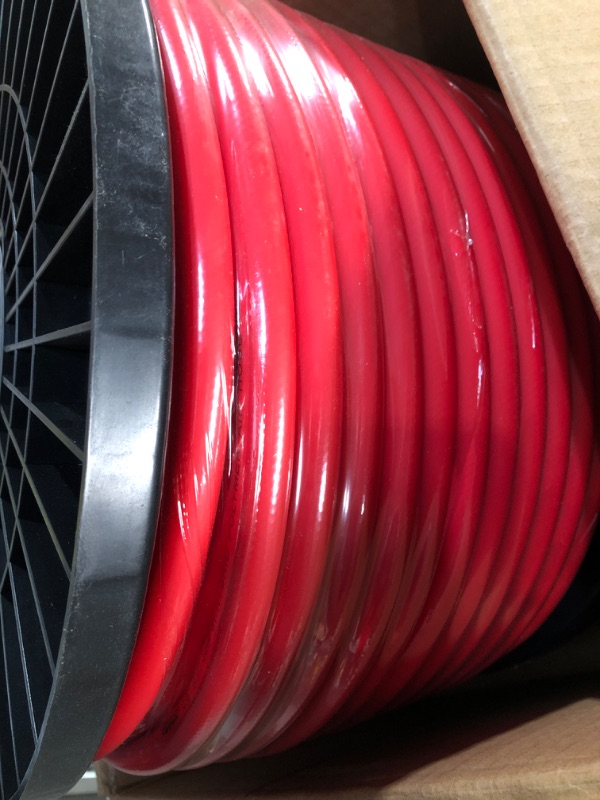 Photo 1 of VEVOR Air Hose, 3/8 inch x 250 ft, 300 PSI Heavy Duty, Lightweight PVC/Rubber Hybrid Air Compressor Hose, Kink Resistant All-Weather Flexibility, Bulk Plastic Spool